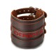 Leather Bracelet Depøder red